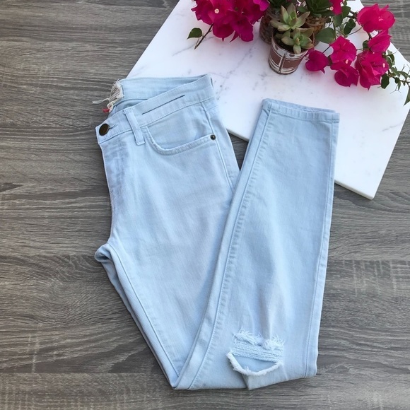 Current Elliot The Stiletto Distressed Jeans #710